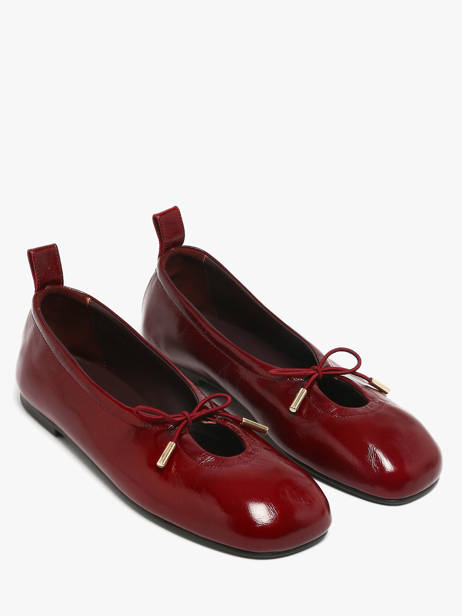Ballerinas Uit Leder Alohas Rood women 10077602 ander zicht 1